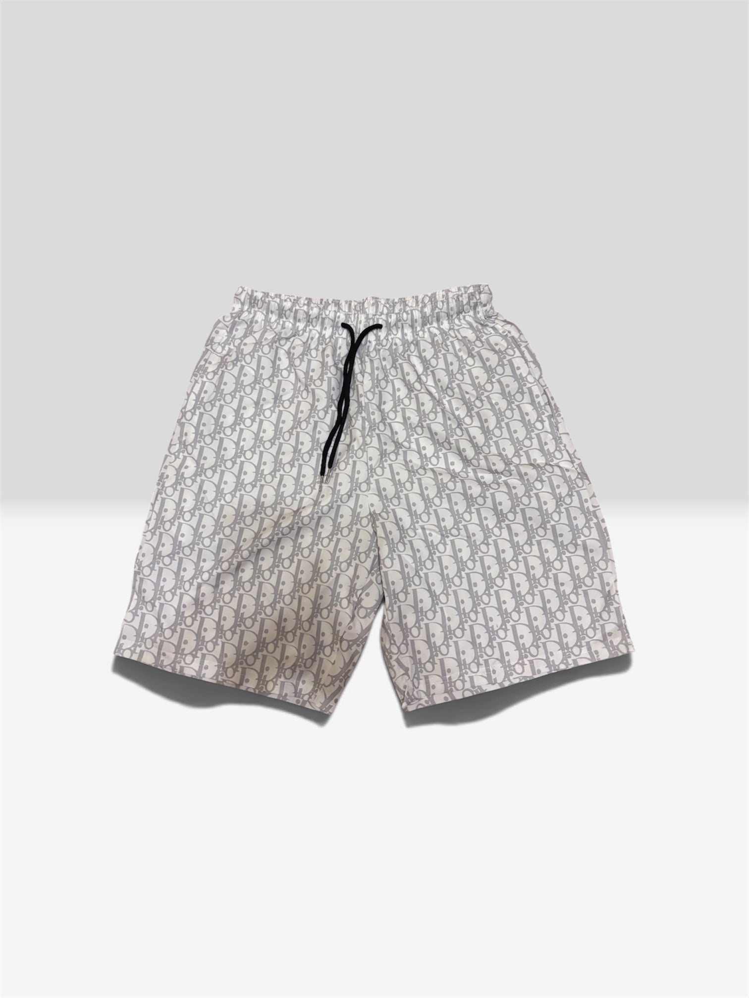 Dior White Swim Shorts – Designer Swimwear