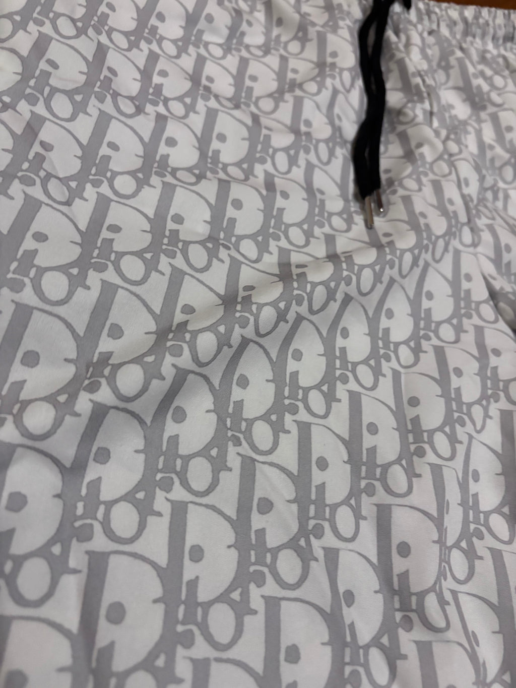 Dior White Swim Shorts – Designer Swimwear